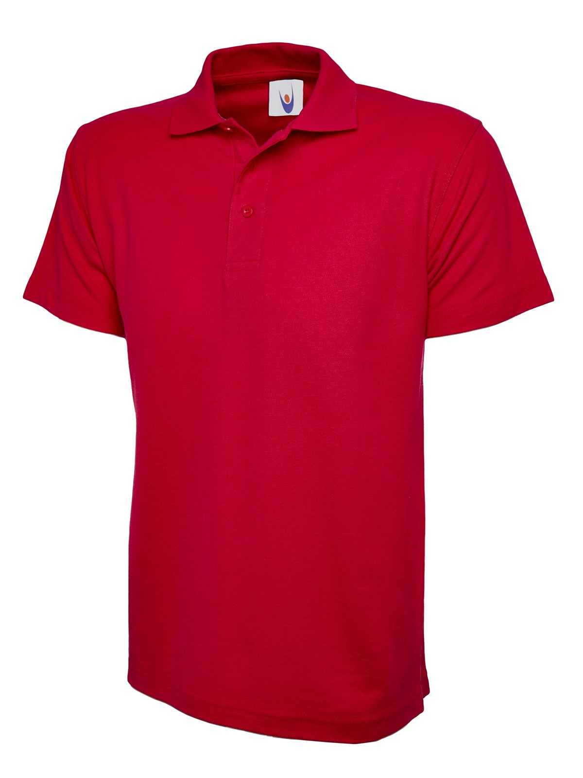 RS PRO Red Cotton, Polyester Polo Shirt, L, L