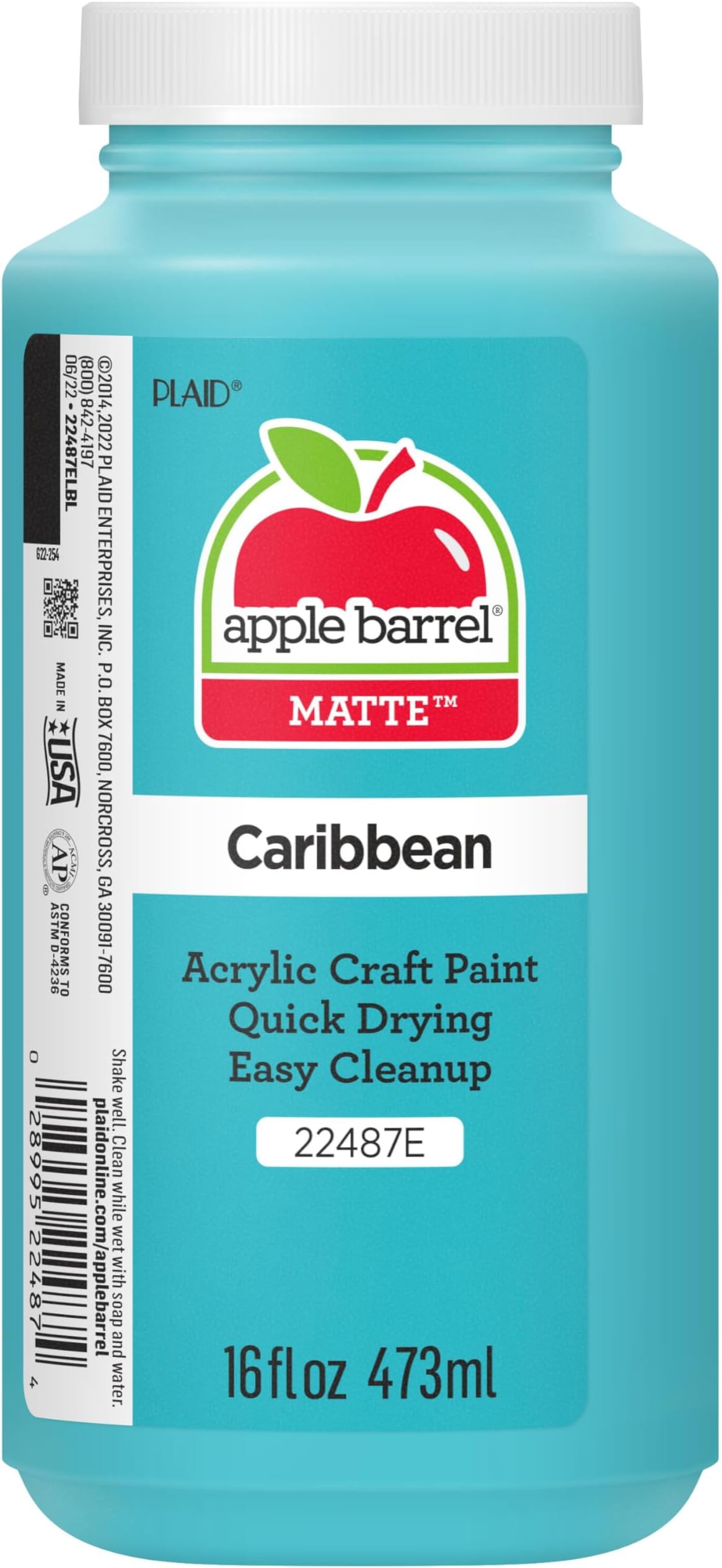 Apple Barrel Spring Colors Kit, 16 Piece Set Includes 15