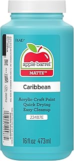 Apple Barrel Caribbean Acrylic Paint, 16 Fl Oz (Pack of 1)