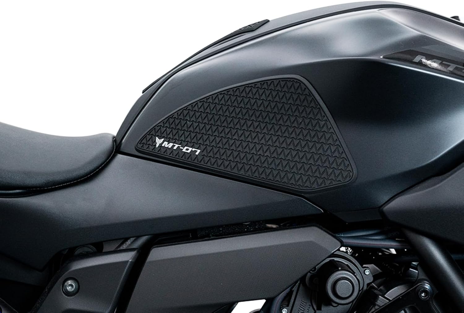 Compatible with Yamaha MT07 MT-07 FZ07 2024 2025 2026 Motorcycle Accessories Anti Slip Fuel Tank Stickers Side Gas Knee Grip Pad