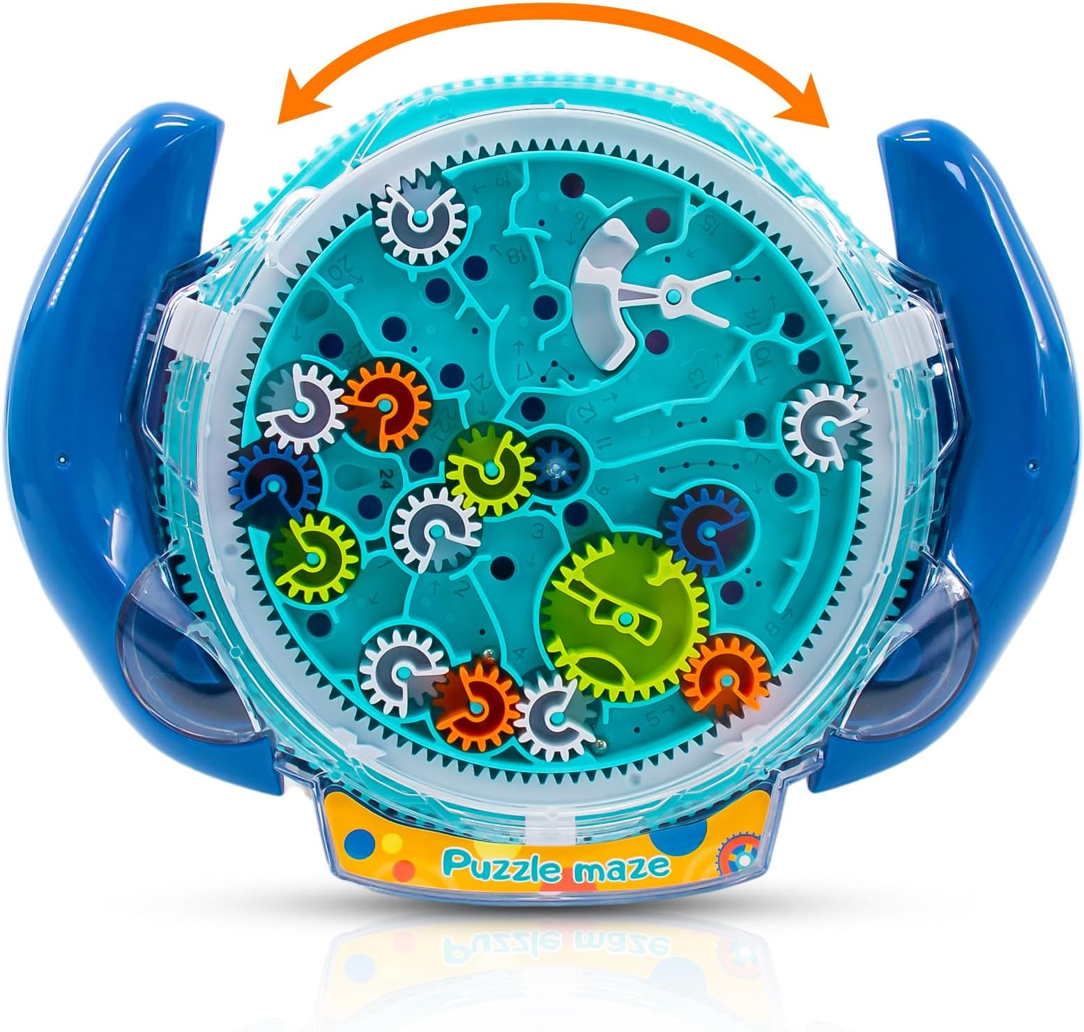 Mind Puzzles for Kids 3-8, 3D Maze Puzzle, Brain Teasers Gravity Ball Game, Labyrinth Toy Gifts for Teens Adults, Hard Challenge With One Steel Marble