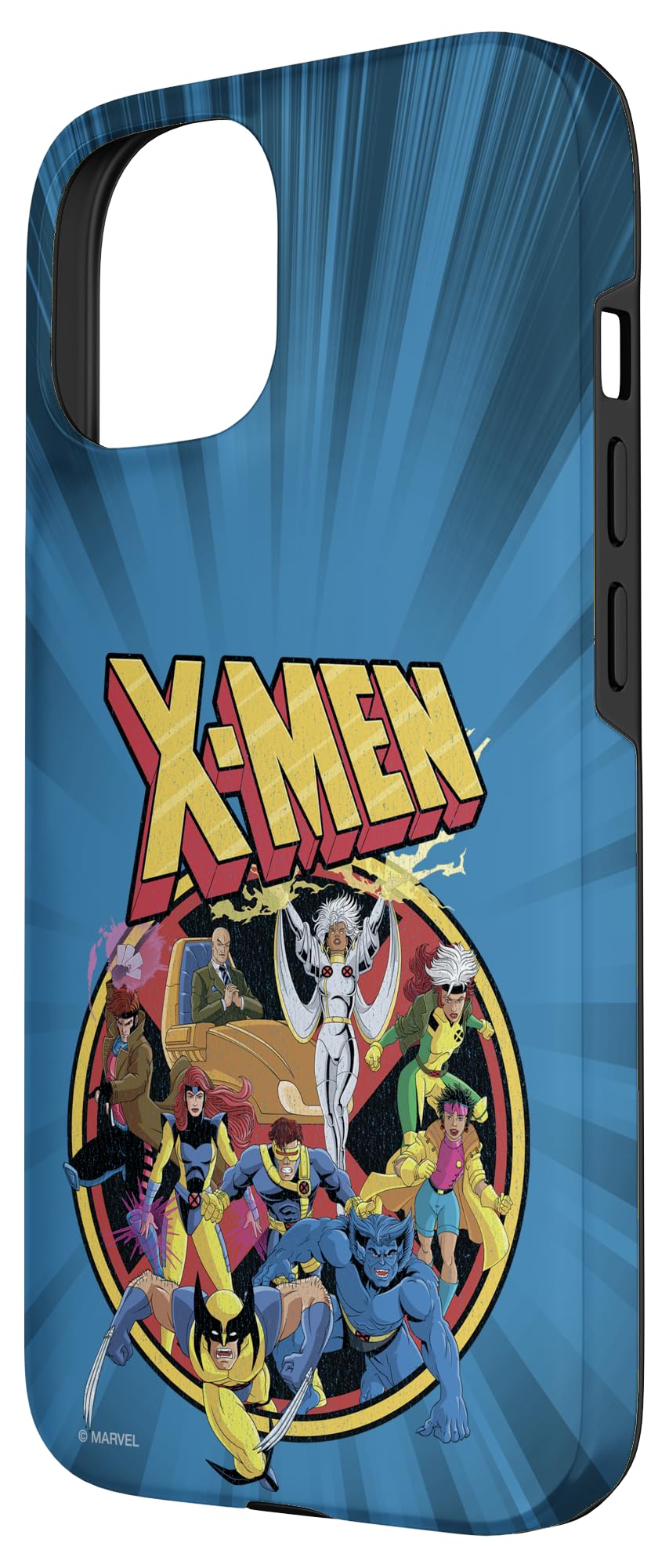 Custodia per iPhone 15 Marvel X-Men - Serie animata retrò anni '90