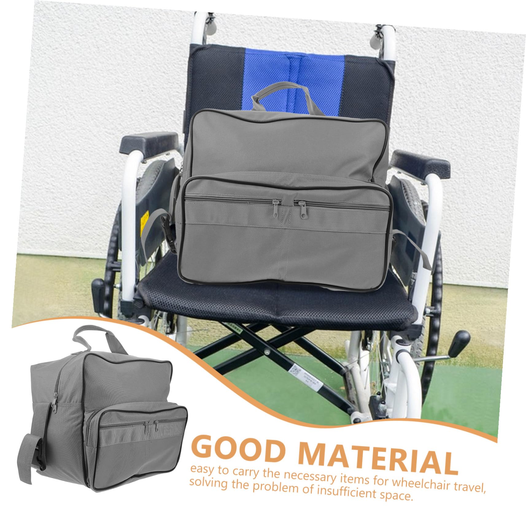 Bolsa Organizadora para Silla de Ruedas Grande de Lona Oxford