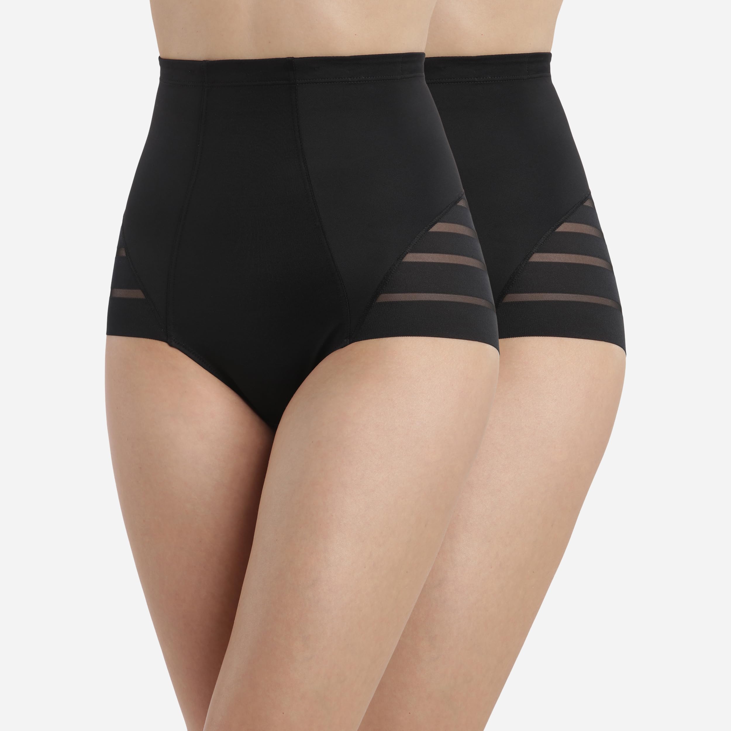 Dim Pack De Bragas De Talle Alto Diam's Control Meddium Effet Vientre Plano Mujer x2