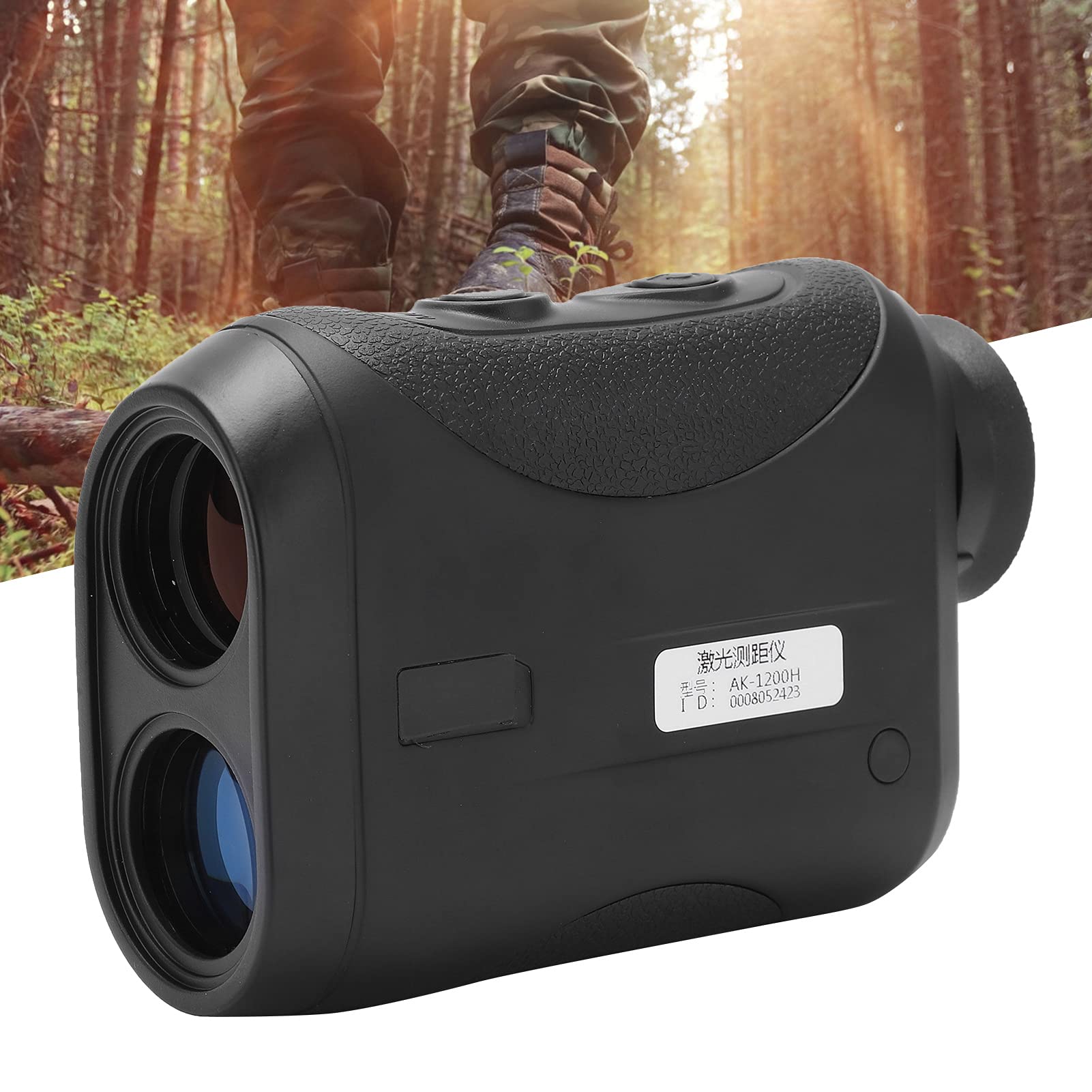 Amazon.co.jp: レーザー距離計、 AK-1200H 8倍の倍率 多機能 デジタル
