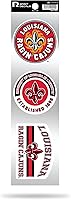 Vista 103 de NCAA - Juego de calcomanías retro Spirit de 3 piezas