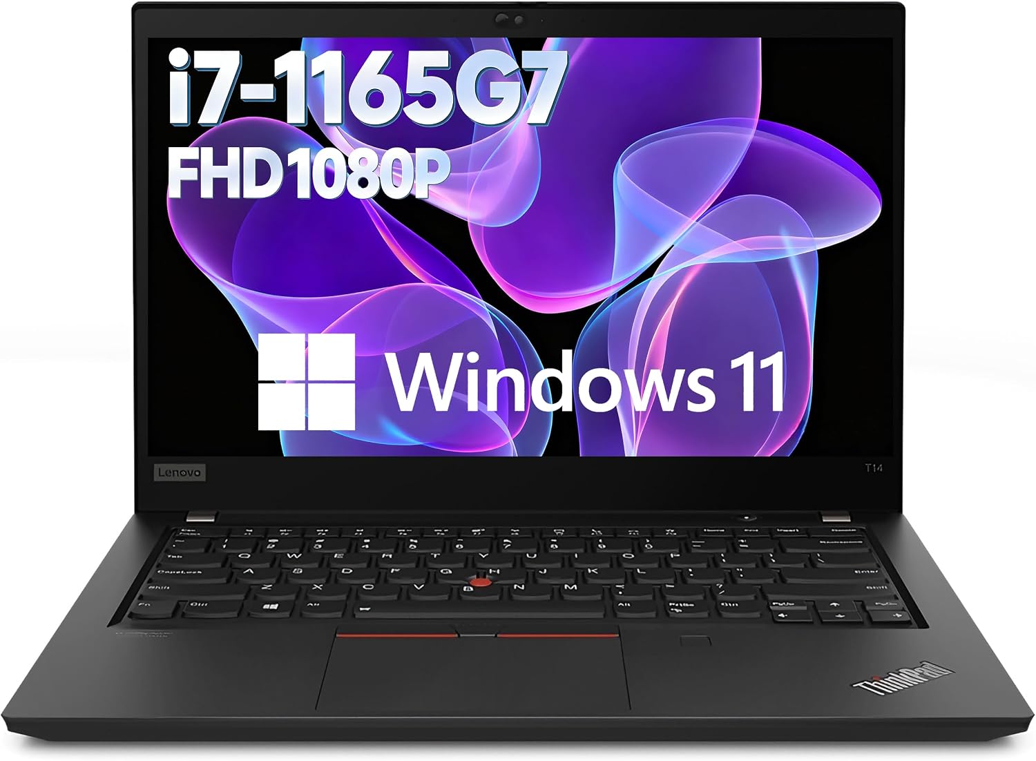Amazon.com: Lenovo Laptop T14 Gen2 i7 Computer, 14in FHD(1920x1080) T14 ...