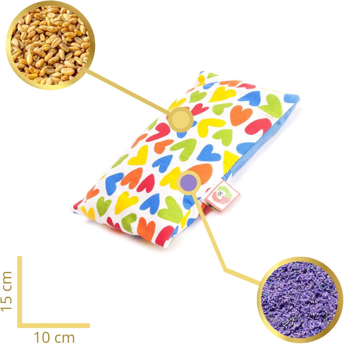 Bouillotte Bebe Anti Colique Bouillotte Seche Micro Onde Anti Douleur Pour Enfant 15x10 Cm Coussin Chauffant Pour Bebe Housse Lavable 100 Coton Et Odeur De Lavande Amazon Fr Bebe Et Puericulture