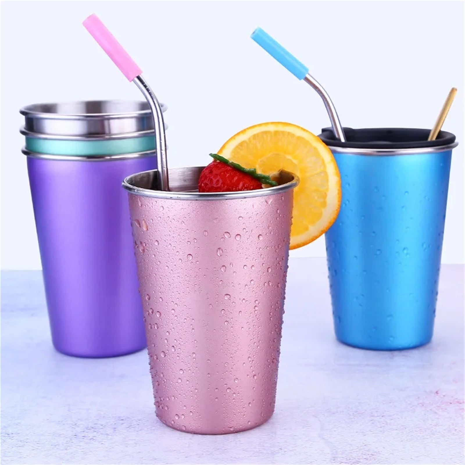 1 Taza de Acero Inoxidable 304