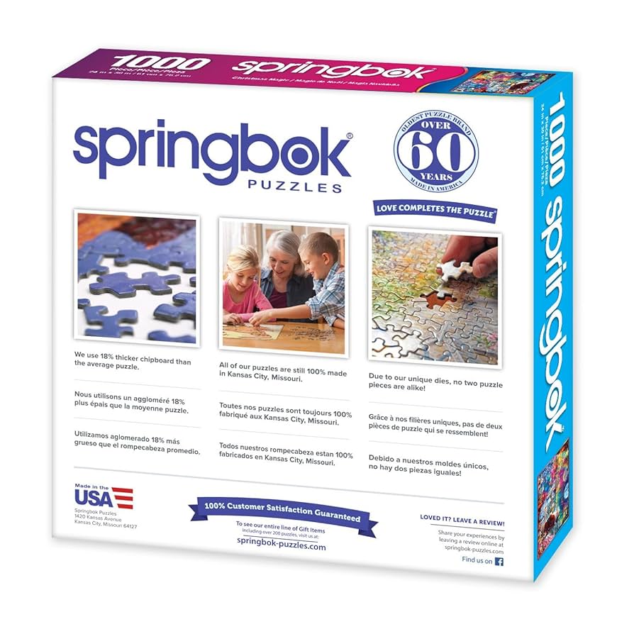 Amazon | Springbok - 1000ピース ジグソーパズル 大人用