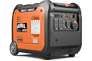 Generac Ultimate Portability and Quiet Operation 5500 Watt Generator