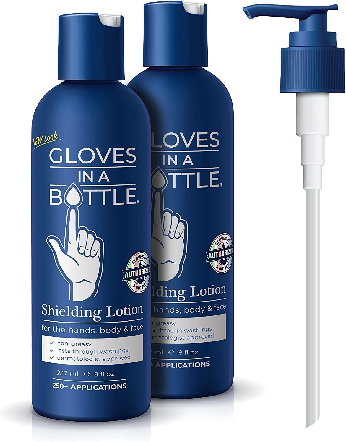 Shielding Lotion With Dispenser, 8 Oz (Pack of 2)