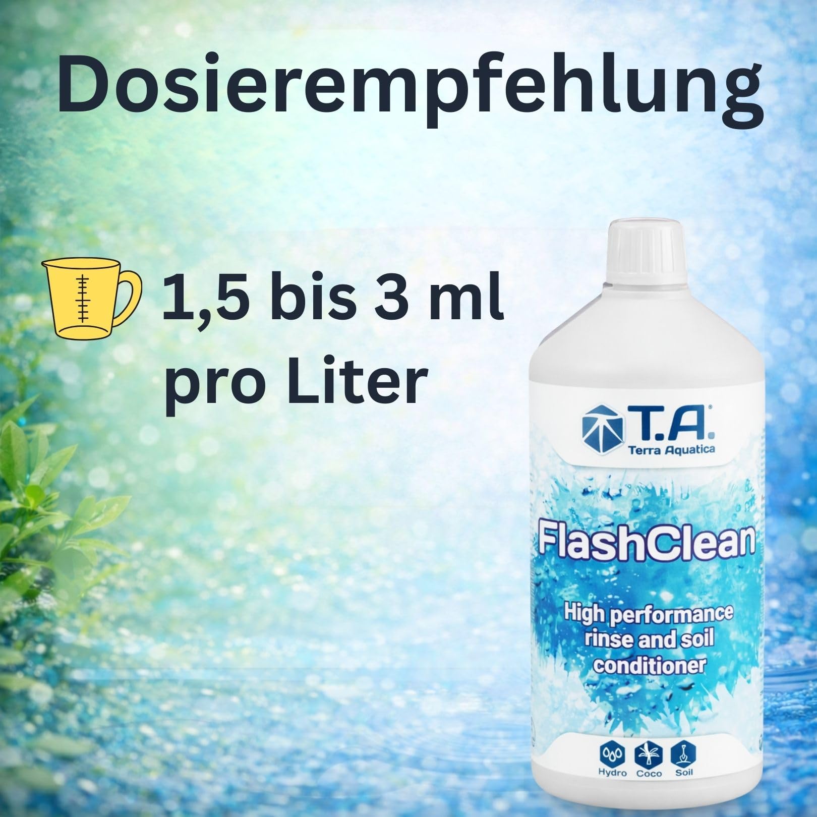 Weedness T.A. Flora Kleen 10 L – Limpieza profesional gran volumen