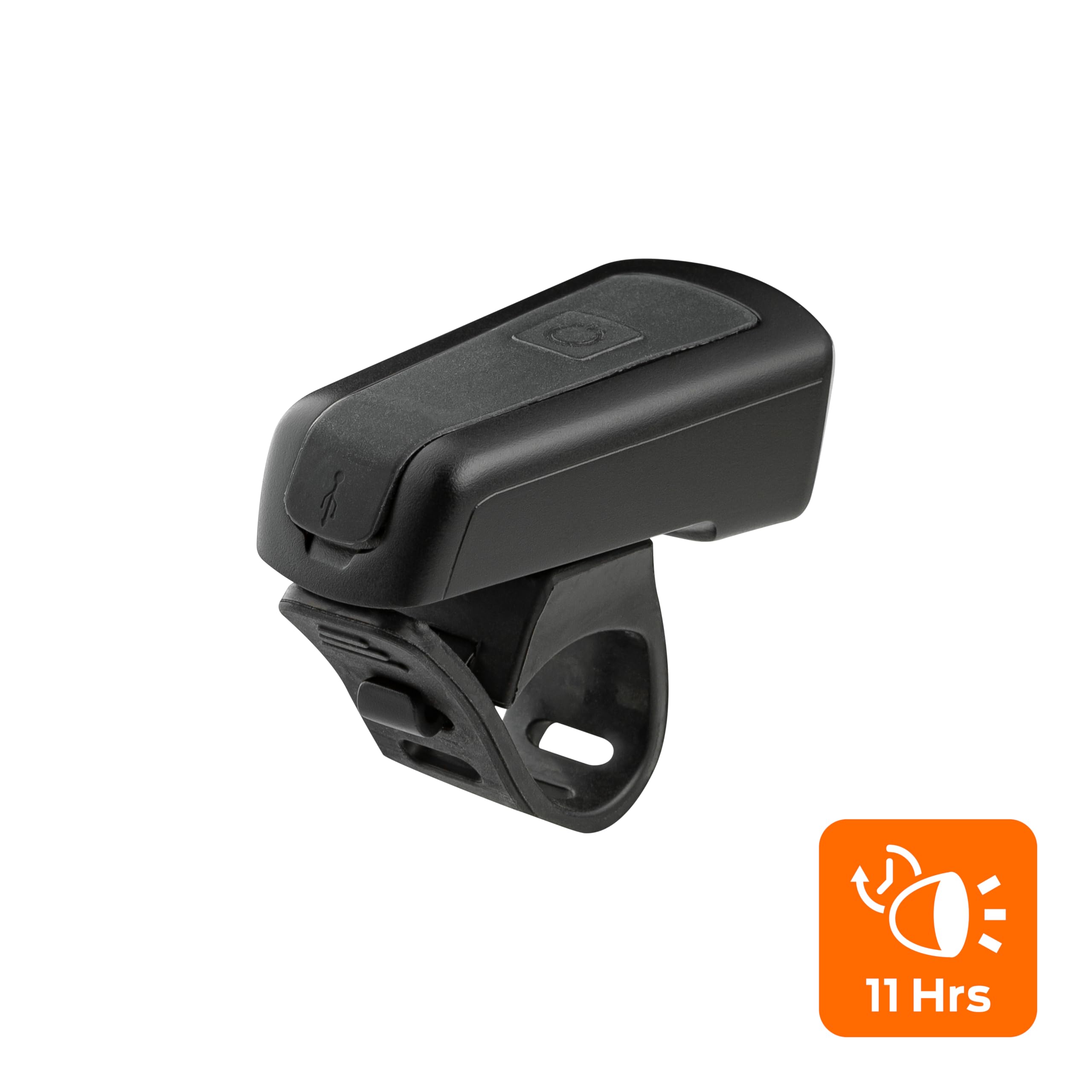 AXA Fahrradlicht Dwn 30 Lux, USB Aufladbar, 11 Stunden Leuchtdauer, Batterieanzeige, StVZO Zugelassen