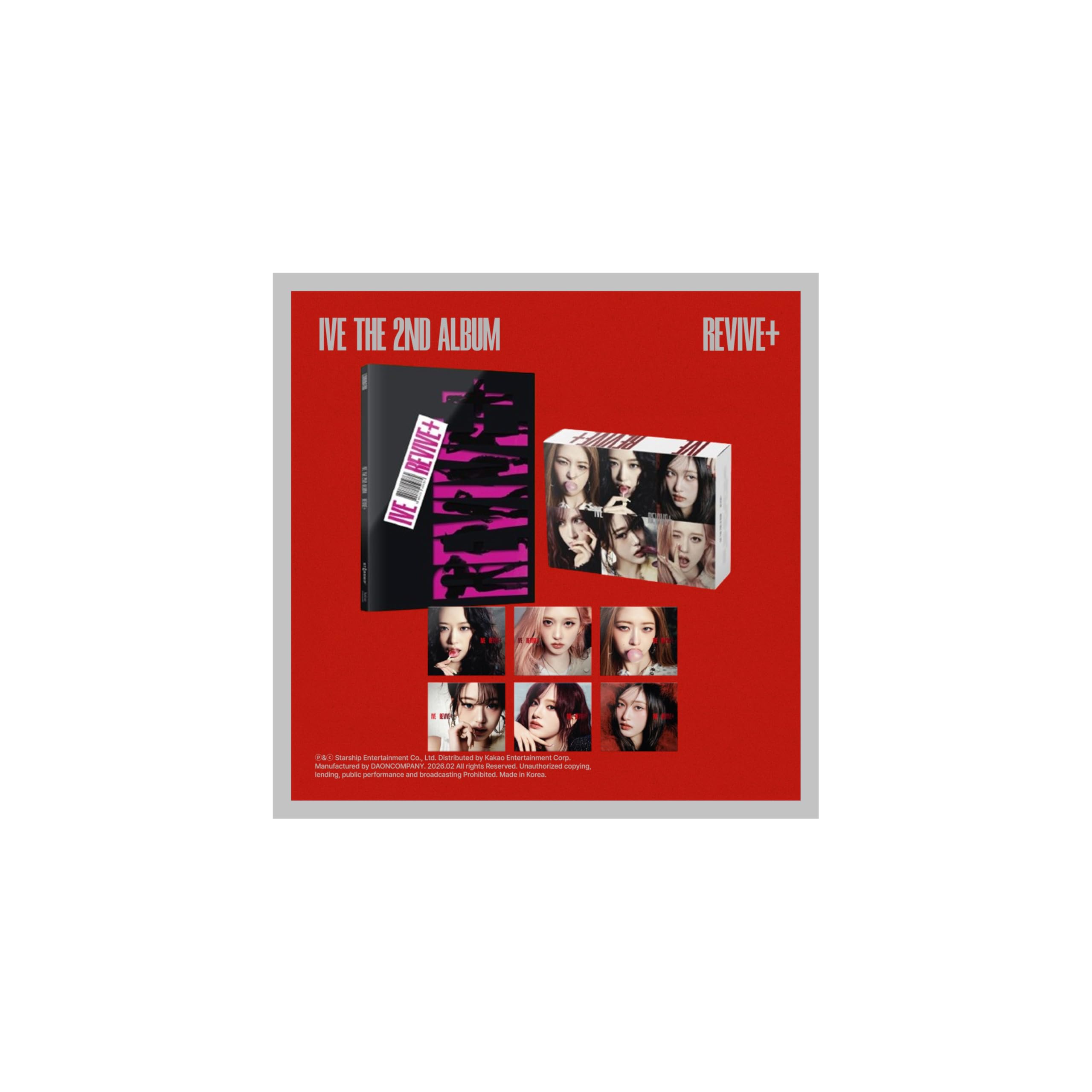 IVE REVIVE+ 2nd Album with Tracking Sealed (Digipack Random Version) - 4
