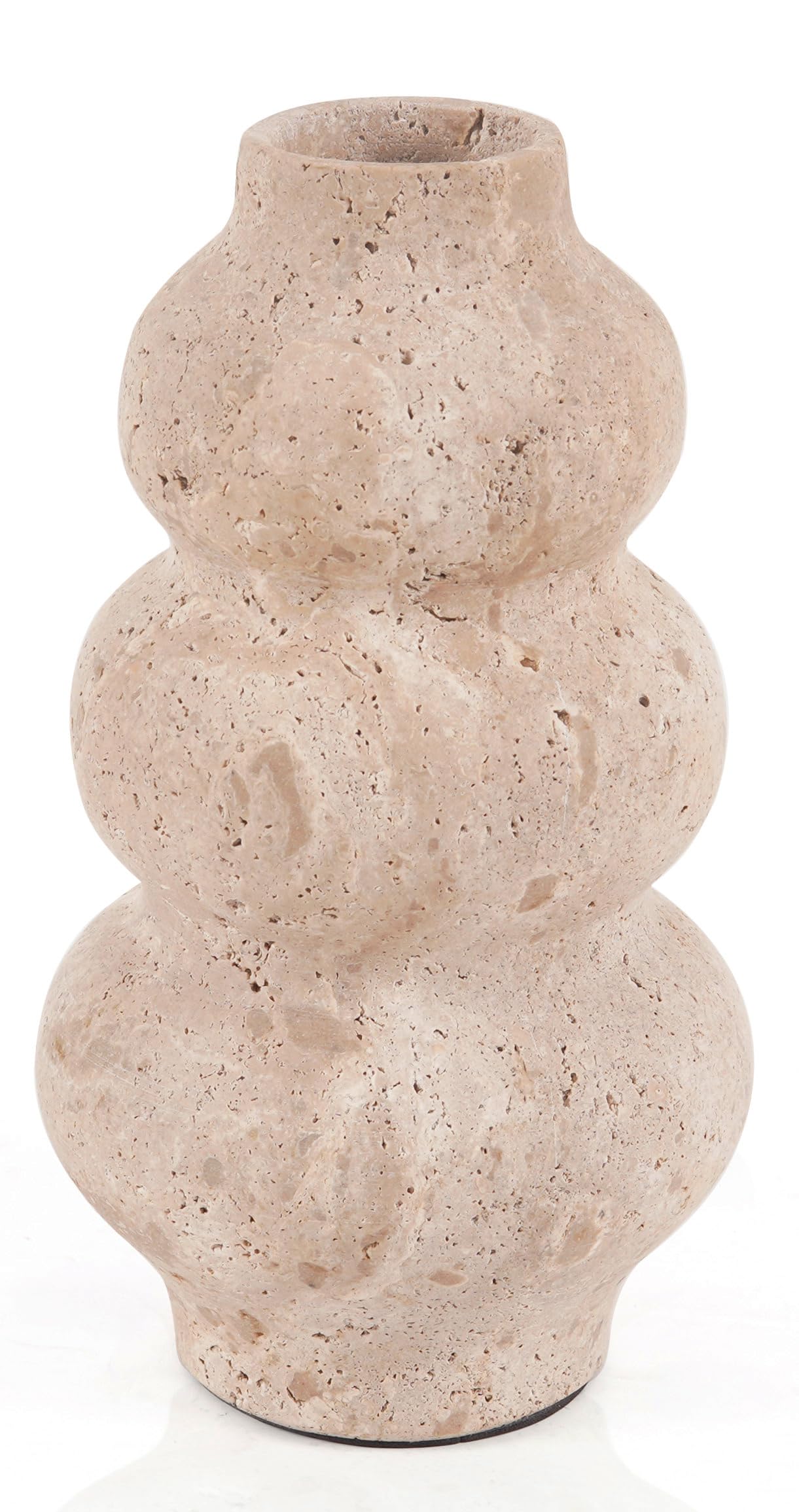 Amazon.co.jp: SPESHSTONES トラバーチン花瓶 9インチ ハンドメイド