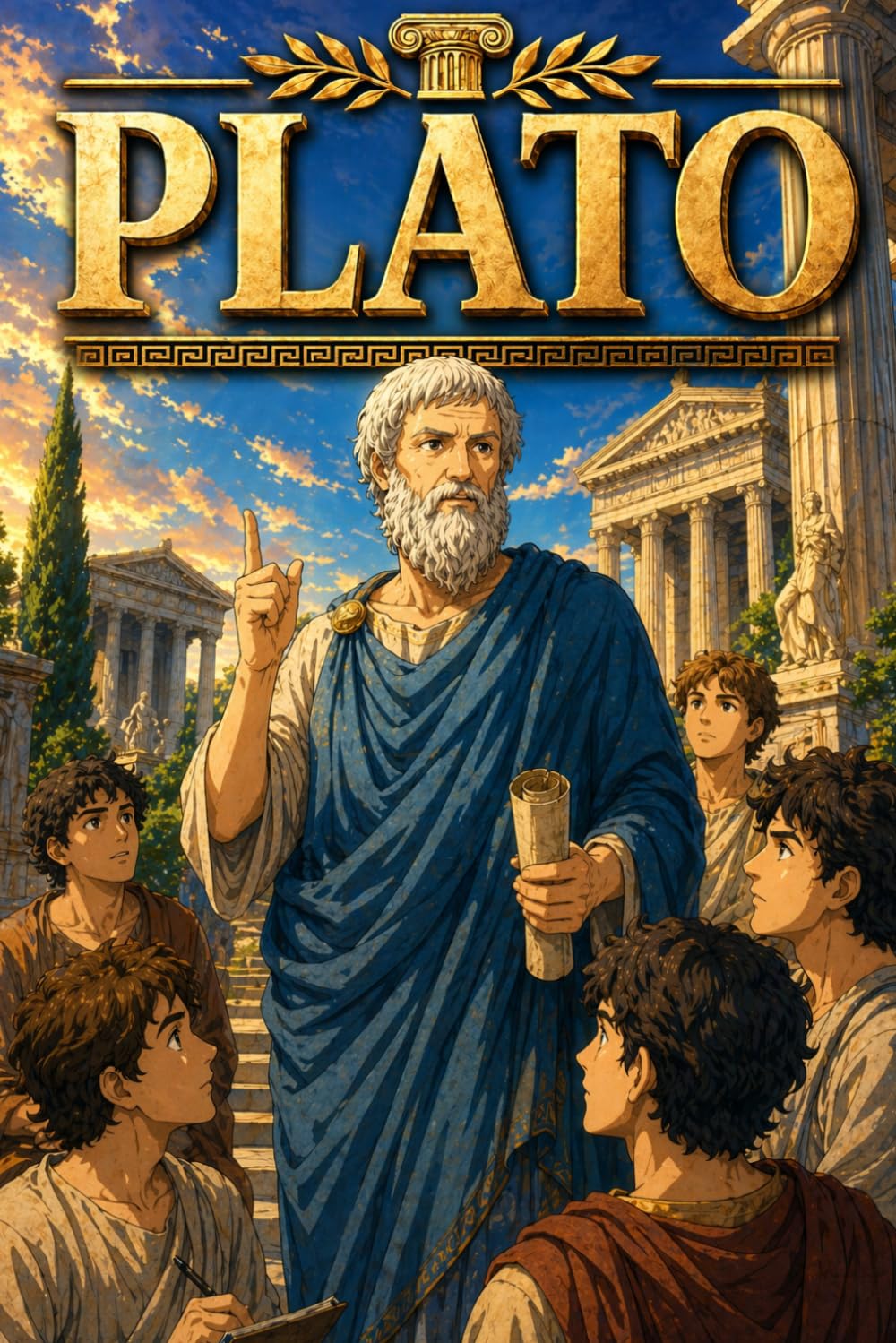 Plato: Philosophy Ideas Thinking Knowledge Society Wisdom Story Biography (Icons of History Manga)