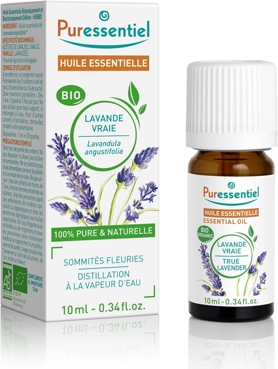 Essential Oils for Diffusion | Infused with True Lavender Blend| Enriched with Essential Oils | For Inhalation, Massage, Bath | Herbal plant scented oil | Undiluted | 30ml