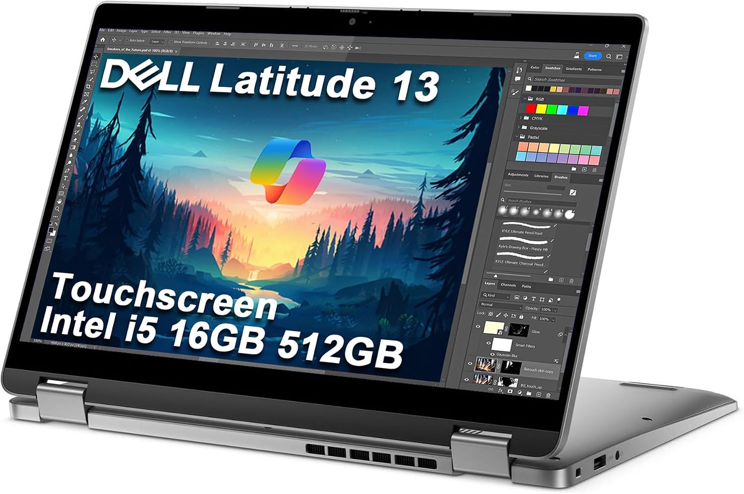 Dell Latitude 3340, 13" 2-in-1 Laptop, Intel i5-1335U, 16GB DDR5, 512GB SSD