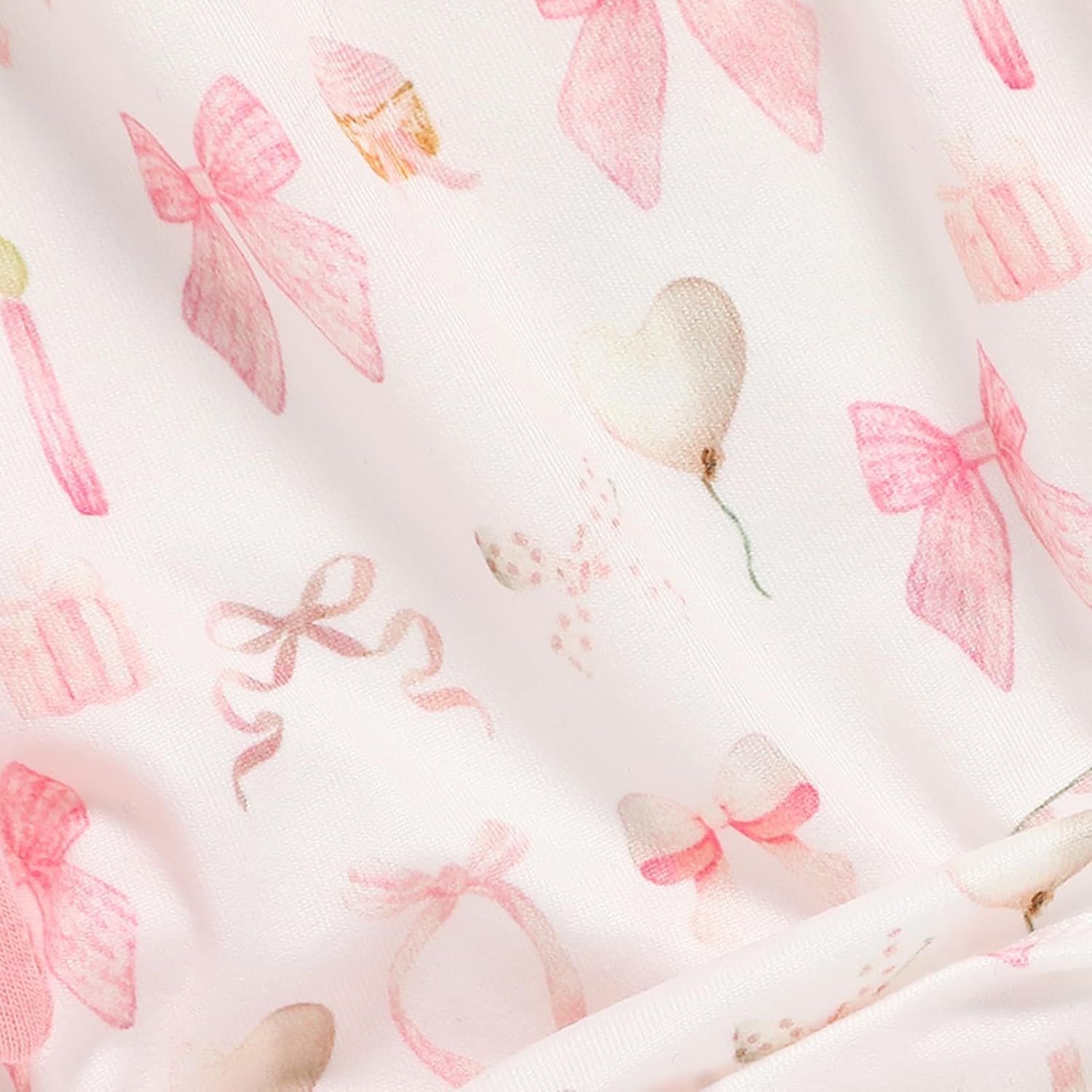 GRNSHTS Baby Girl 1st Birthday Outfits One Year Old Printed Romper Embroidery Bodysuit Cake Smash Clothes - Image 4