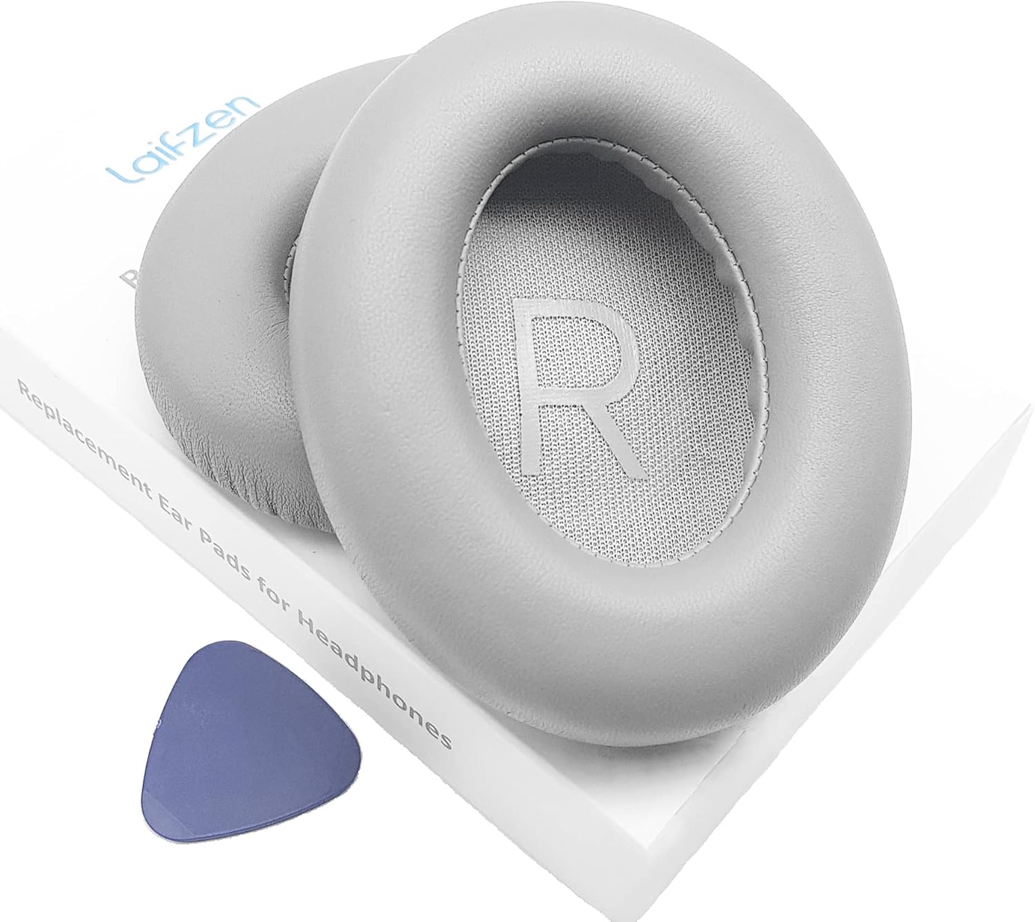 Lambskin NC 700 Earpads Real Leather Ear Pads Cushions Sheepskin Replacement Cups for Bose NC700 Noise Canceling Headphones Grey (Silver Gray)