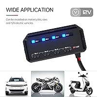 Vista 6 de Caja de 4 vías y relé, cableado rápido 12 V 20 A con indicador LED, caja de bloque de relé universal para motocicleta, automóvil, camión, RV EV