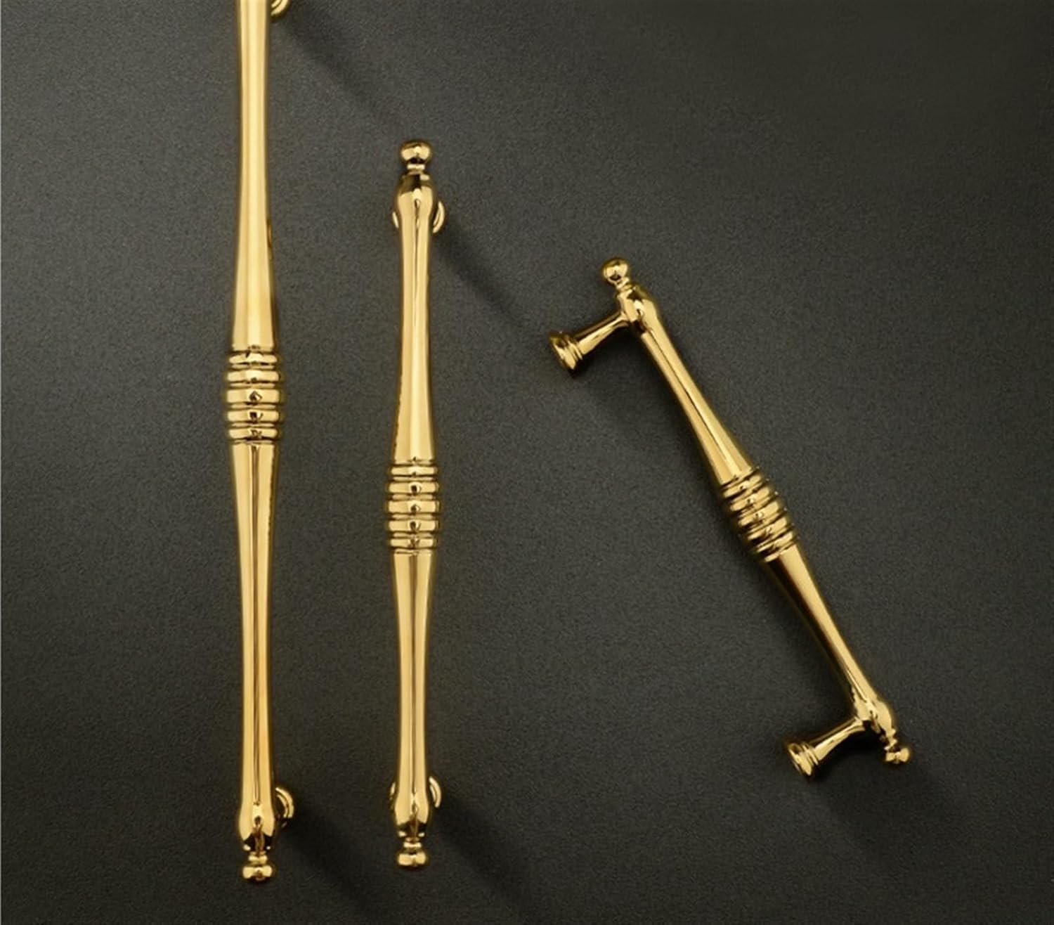 Kitchen Cabinet Door Handles 224mm Shoe Cabinet Drawer Pulls and Knobs Decor Furniture Handle Hardware 2Pcs(224mm)