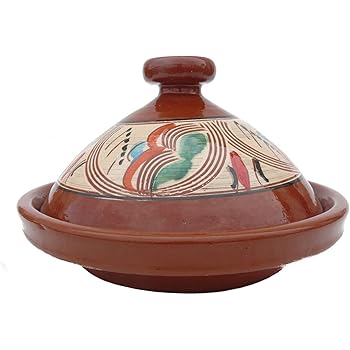 Amazon De Marokkanische Tajine Zum Kochen O 30 Cm Fur 2 4 Personen Orientalisch Kochen 905118 000318