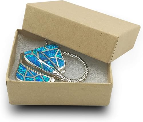 TheDisplayGuys - Paquete de 25 cajas de regalo de papel de cartón relleno de algodón #11, color marrón kraft (2.1 x 1.8 x 0.8 pulgadas)