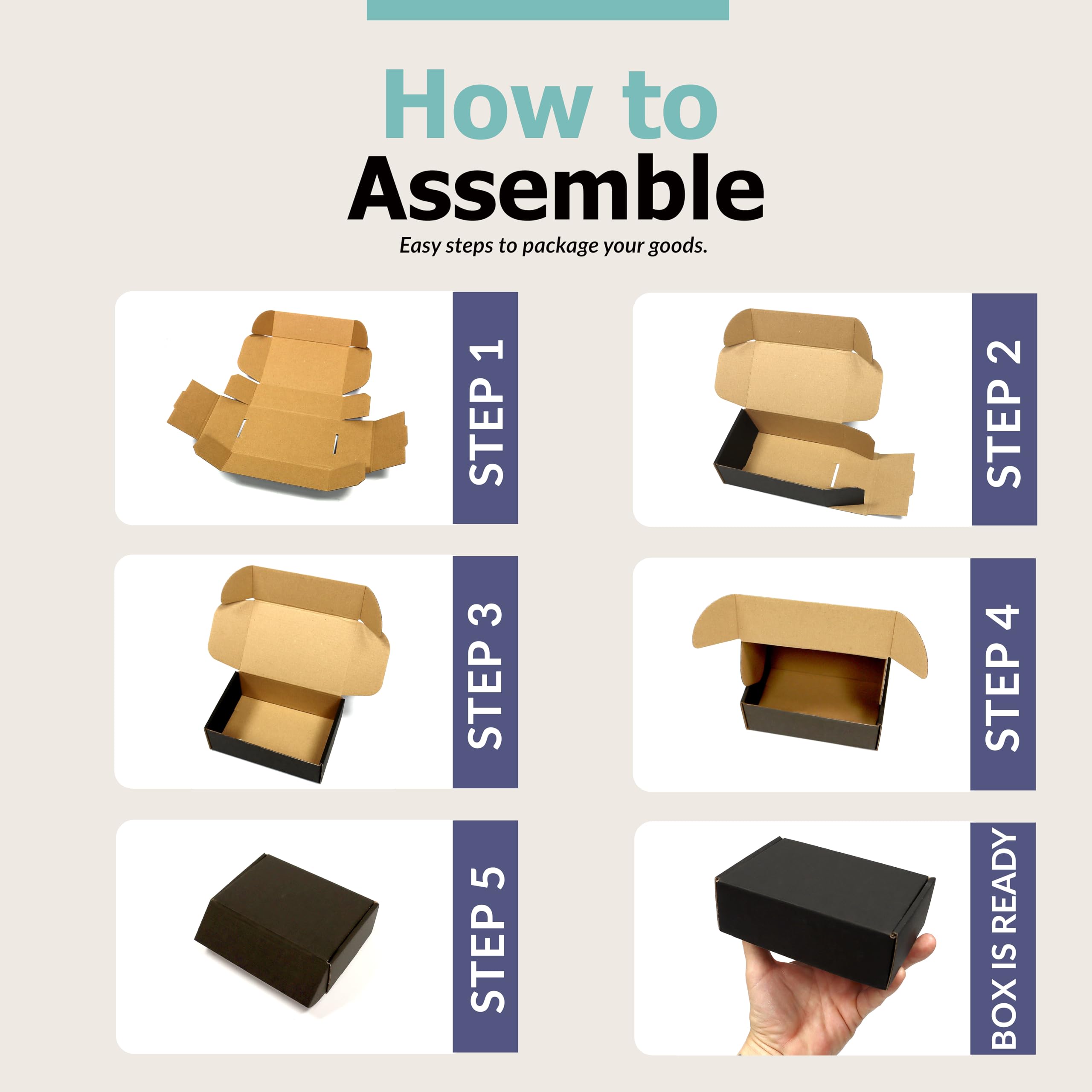 Versandkarton 24x24x20cm - 10er Set Pappkartons Für E-Commerce & Paketversand