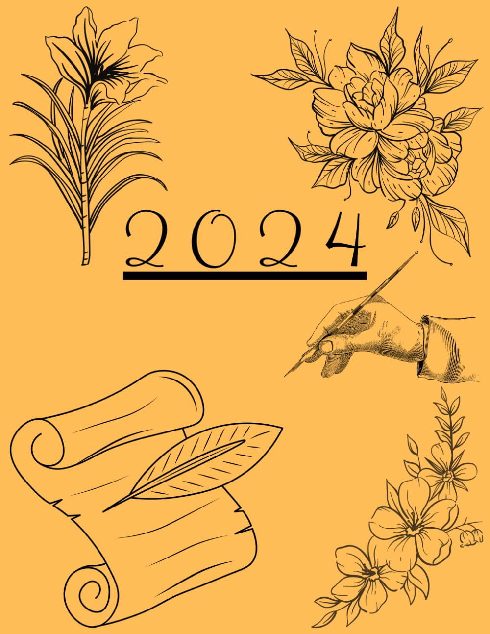 planning-calendar-2024-luxurious-exclusive-vintage-planning-calendar
