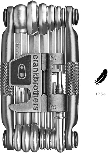 Miniatura 3 de Multi Tool 19 Black Midnight Edition & BV Bolsa de sillín con correa para bicicleta con tamaño perfecto I Con reflectante para un viaje de seguridad