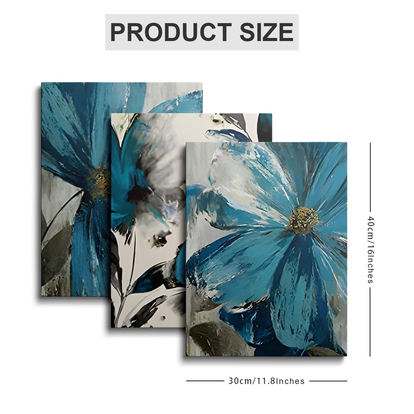 prinfantasy 3PCS Canvas Wall Art Framed - Image 2