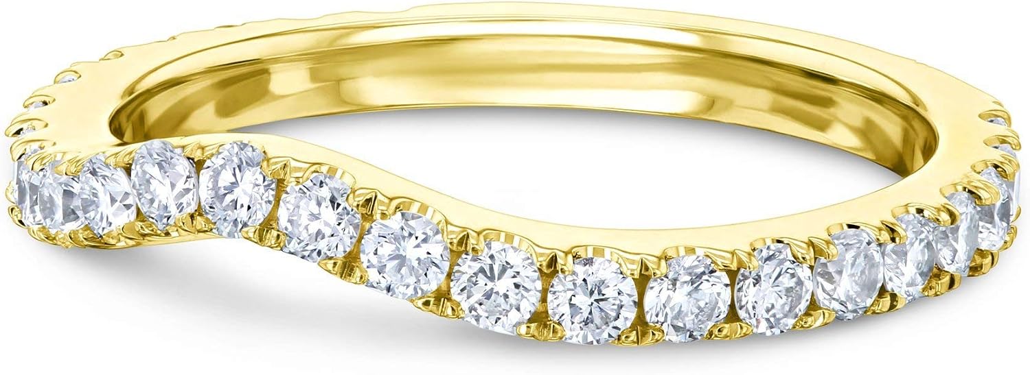 Kobelli Lab Grown Diamond Gold Band - 62714 Series
