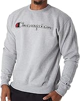Vista 19 de Champion - Sudadera de forro polar de peso medio con cuello redondo para hombre (normal o grande y alta)