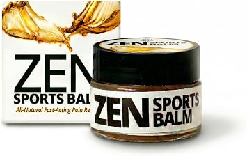 ZEN Sports Balm Plant-Based Topical Balm Infused with Narayani Oil 0.7 oz