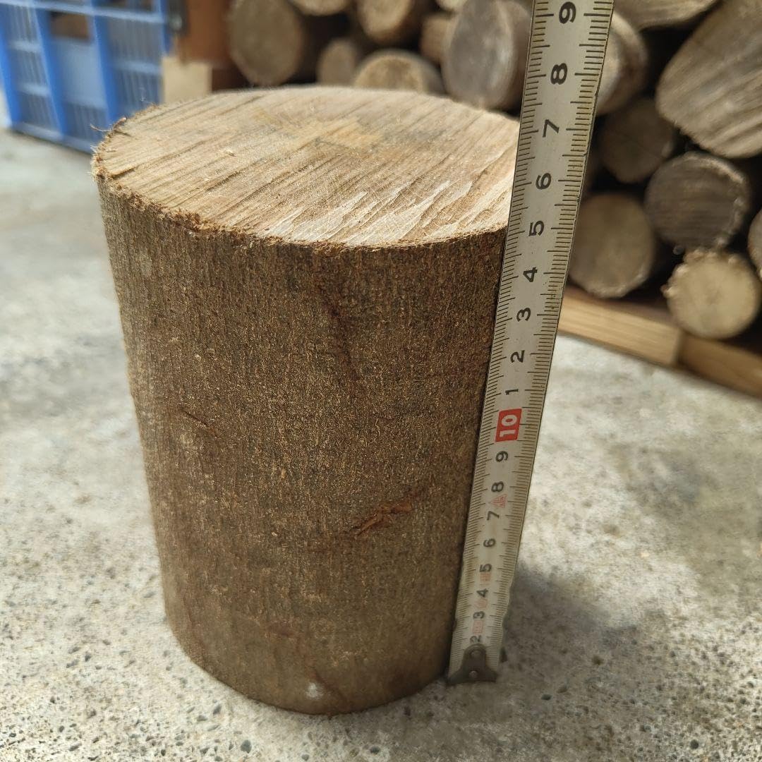 丸太 切り株 自然木 ケヤキ 木材 直径約11cm&times;高さ約15cm_29