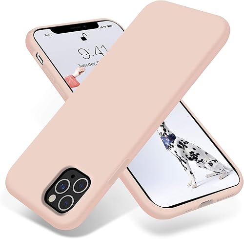 OTOFLY Funda para iPhone 11 Pro, ultra delgada, funda de gel de silicona líquida con protección de cuerpo completo, antiarañazos, a prueba de