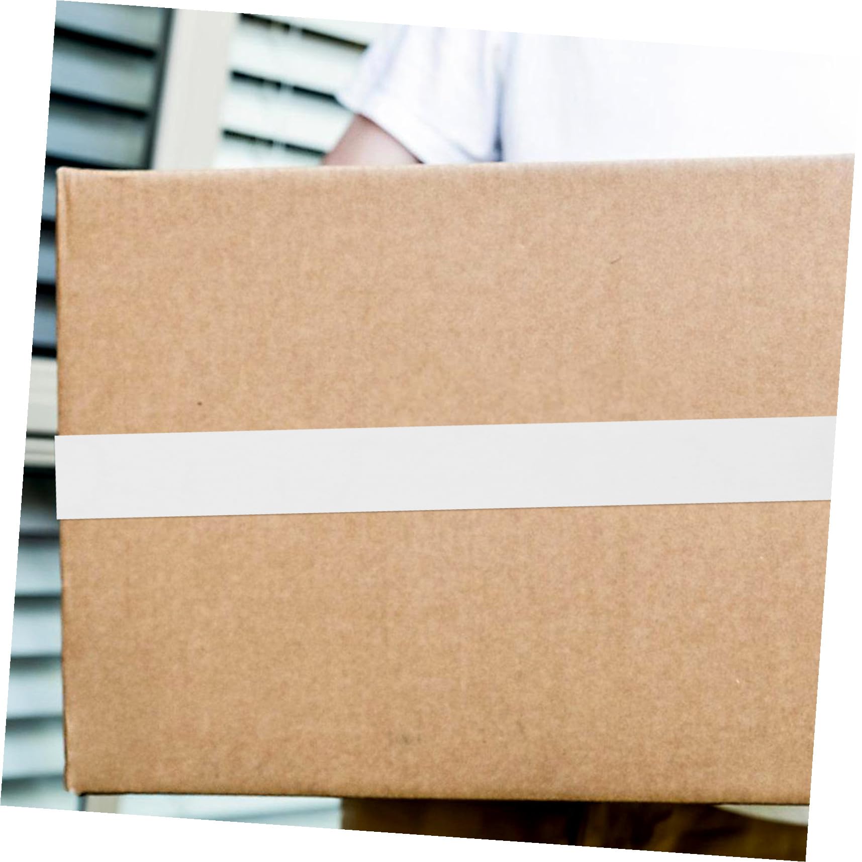 balacoo 2Rotoli Nastro Carta Kraft Scrivibile Nastro Adesivo per Spedizione e Te Resistente e Facile Srotolare per Uffici