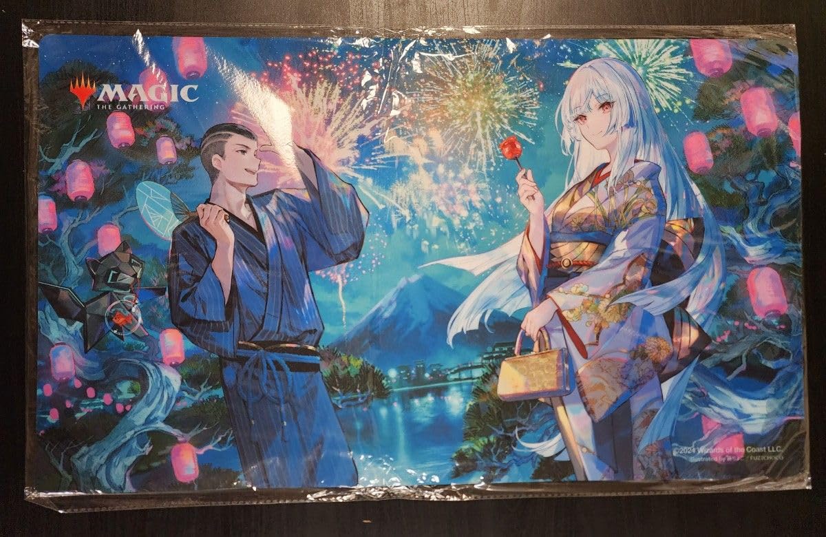 MTG 放浪皇夏祭りプレイマット1枚未開封藤ちょこ先生