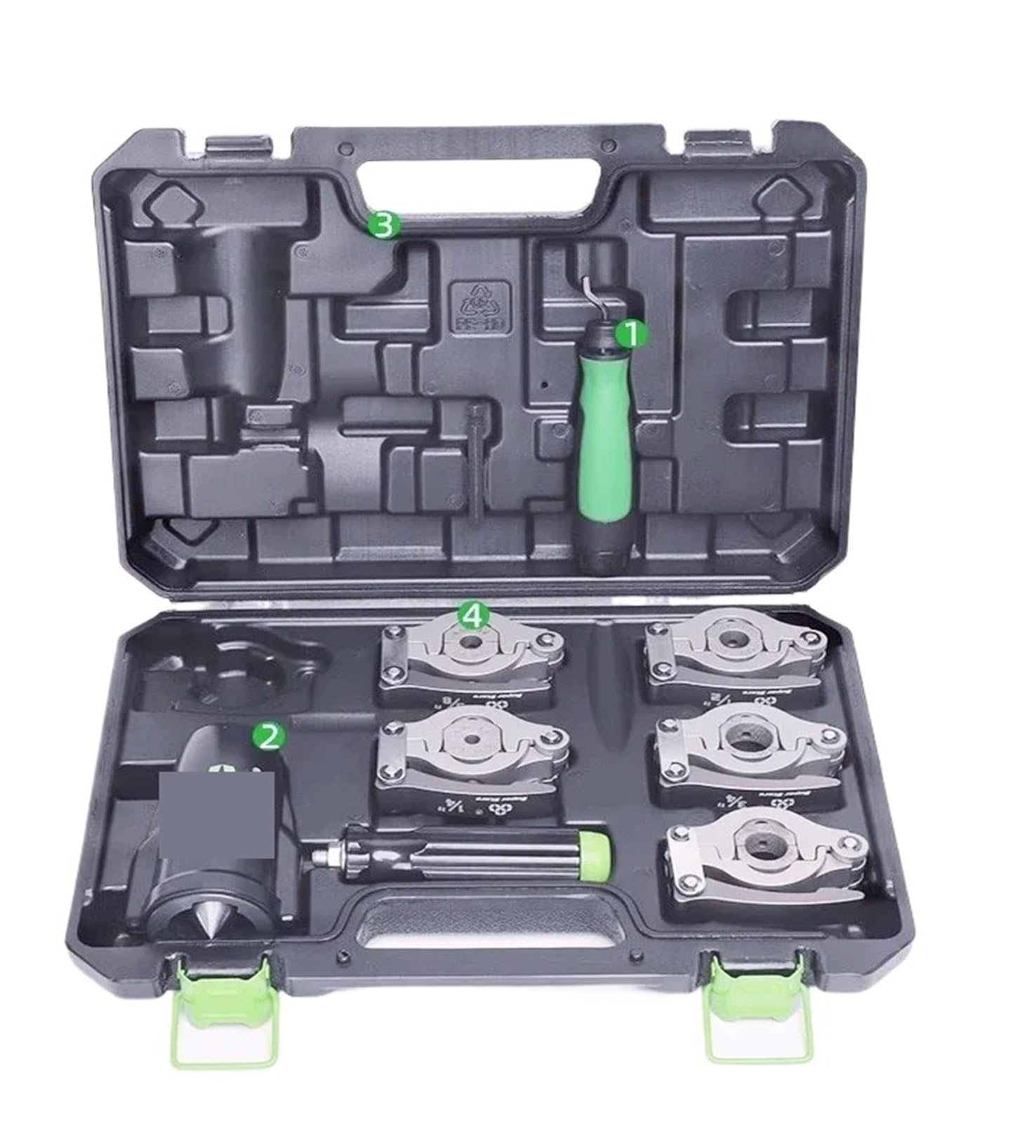 Copper Pipe Expander Set, Hand Electric Drill Dual-Purpose Expanderpipe Bell Mouth Expander Air Conditioner Expander ST-519 Used in HVAC
