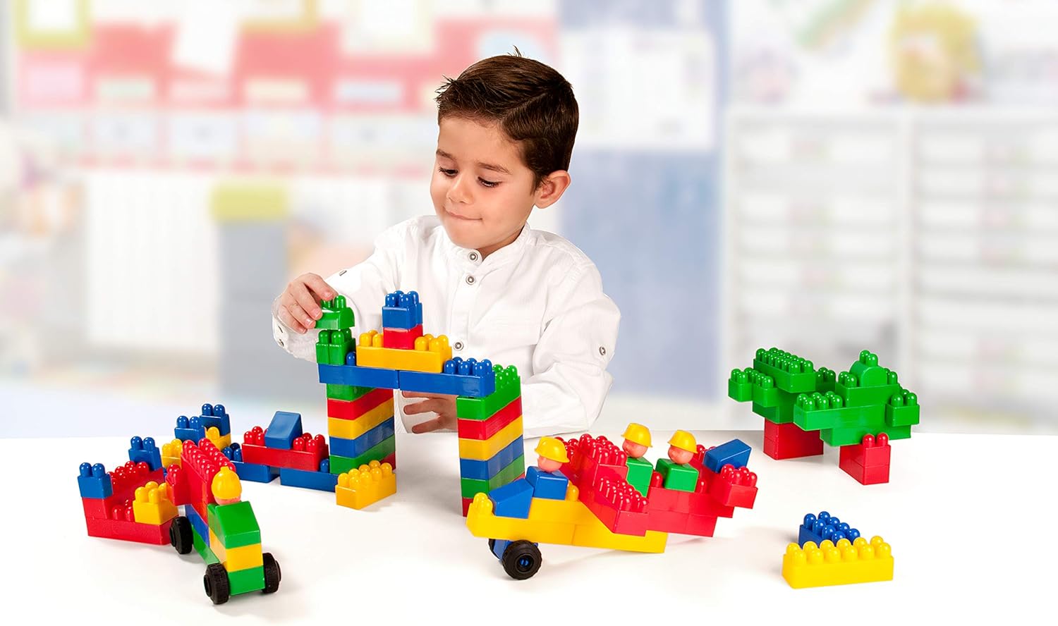 Miniland Blocks (120 Pieces/Container)