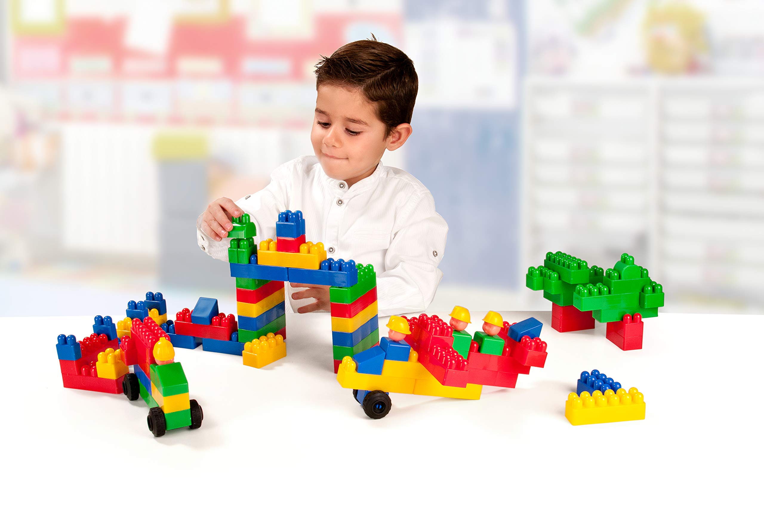 Miniland Blocks (120 Pieces/Container)