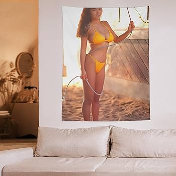 ビキニ姿の女性ポスター Amazon.co.jp: かとうれいこ壁の絵ポスター写真水着セクシー