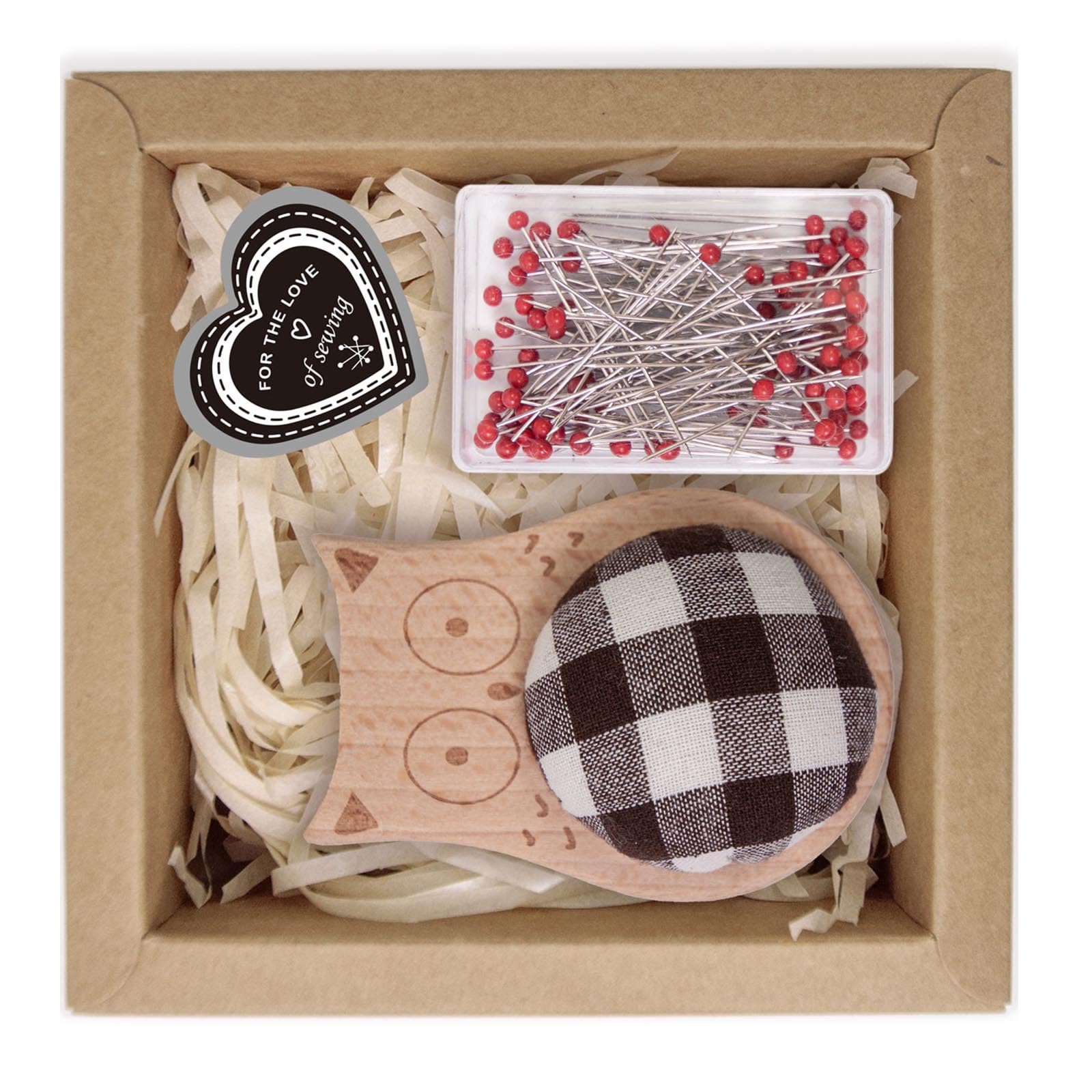 Buxuaaaa Coffee Stylish Hedgehog And 100 Butterfly For Sewing Enthusiasts And Creations Sewing Tools With Aesthetic Design