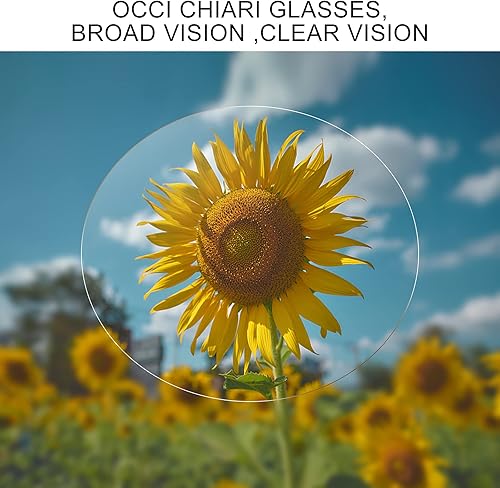 Miniatura 3 de OCCI CHIARI Gafas de lectura para mujer, marco transparente (0 1.0 1.5 2.0 2.5 3.0 3.5)