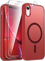 Vista 79 de LeYi Funda para iPhone XR: con protector de pantalla X2 + 2 funda para cámara [compatible con MagSafe] Funda protectora magnética i iphoneXR