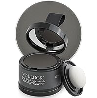 Vista 40 de VOLLUCK Polvo de retoque de raíz, polvo instantáneo para la línea del cabello para áreas delgadas y cobertura de cabello gris, cobertura de raíz