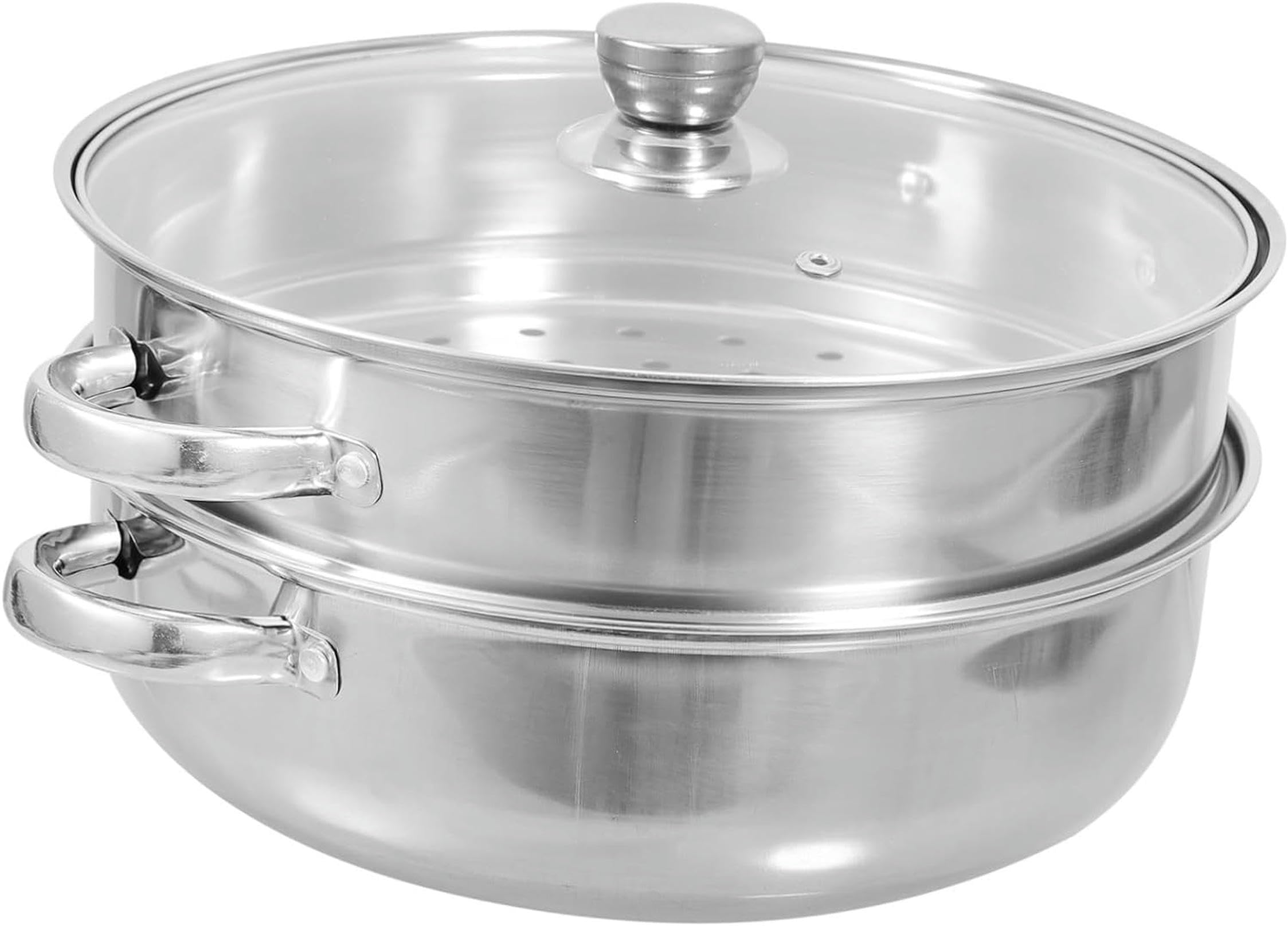 Marmite à vapeur en inox pour cuisiner sainement vos repas de famille au quotidien