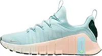 Free Metcon 6 Premium Tênis de treino feminino (HV5228-474, azul gelo/coral lavado/verde vintage/prata metálico)